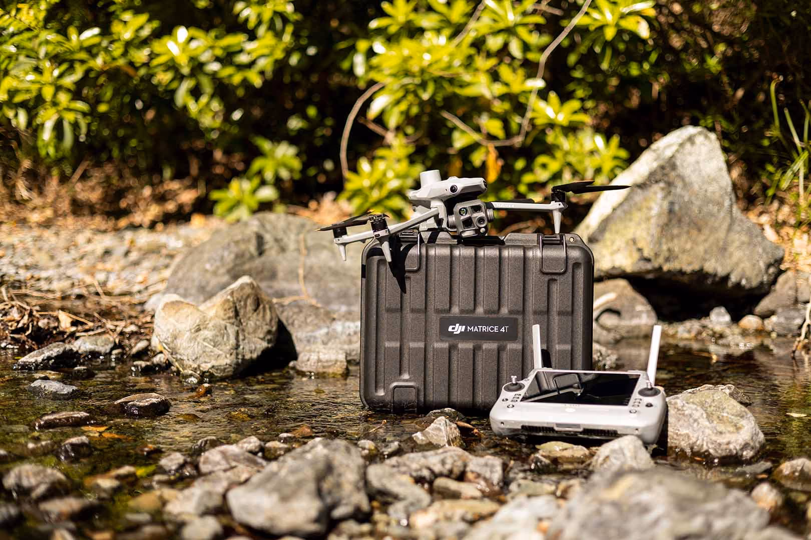 Presentation of the DJI Matrice 4T thermal drone to Justice for Nature