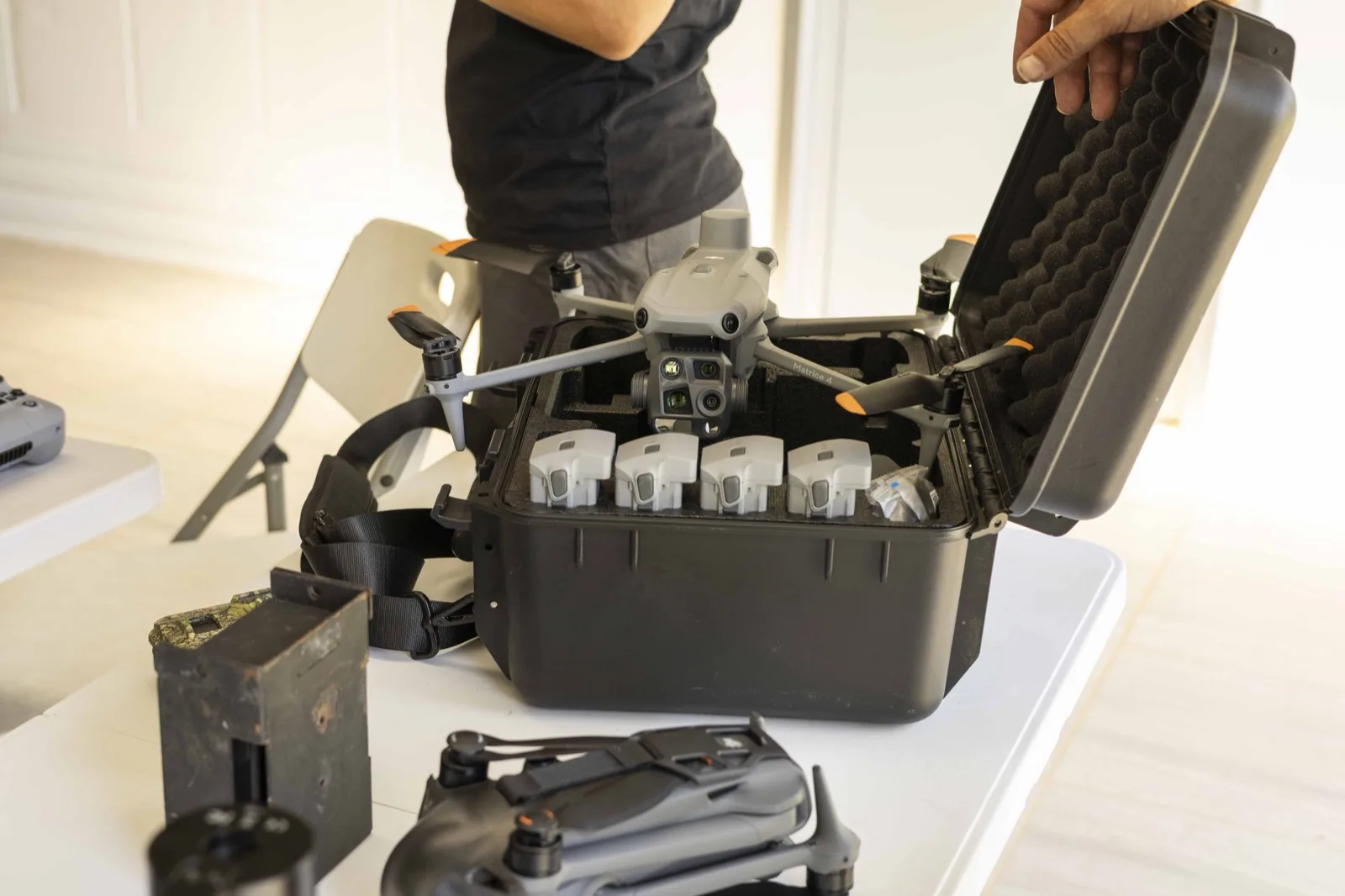 DJI Matrice 4T v terénní výbavě, partnerství s TELINK